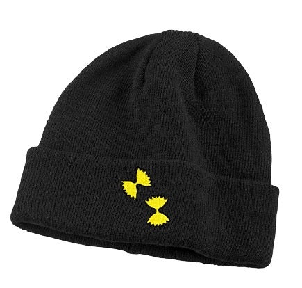 Farfalle Beanie in Black